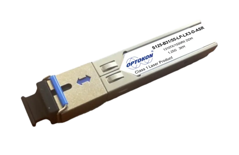 SFP модуль одномод, WDM, 3 км, 1.25Гб/с
